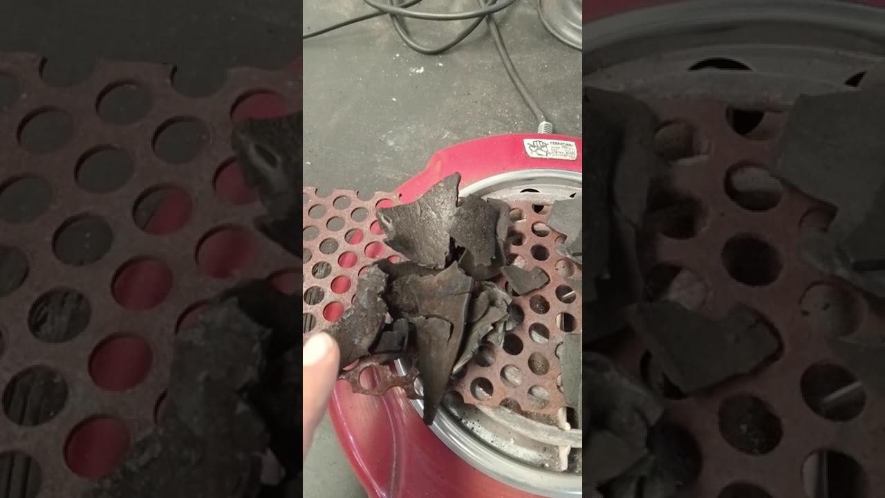 Coconut shell charcoal carbonisation: traditional method (drum/pit hole) vs modern #coconutcharcoal