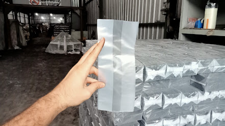 hindistan cevizi kömürü briketlerini paketlemek için iç plastik