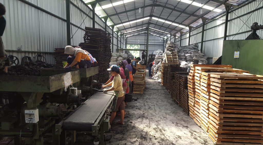 trusted coconut shell charcoal briquettes factory