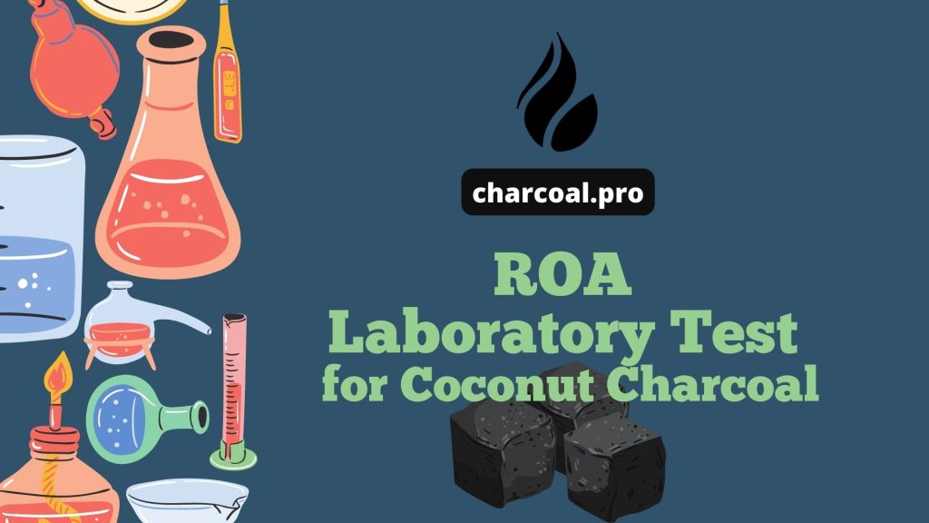 ROA - Résultat de l'analyse du charbon de coco pour la shisha