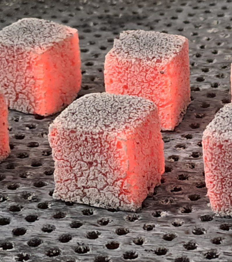 coconut charcoal cube