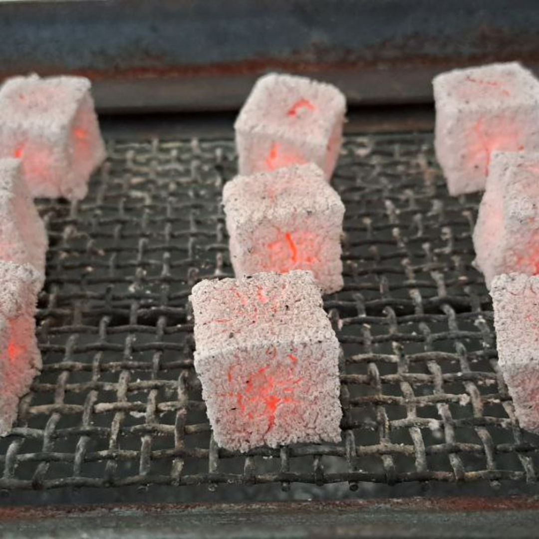 charcoal.pro - coconut charcoal briquettes for shisha cube shape