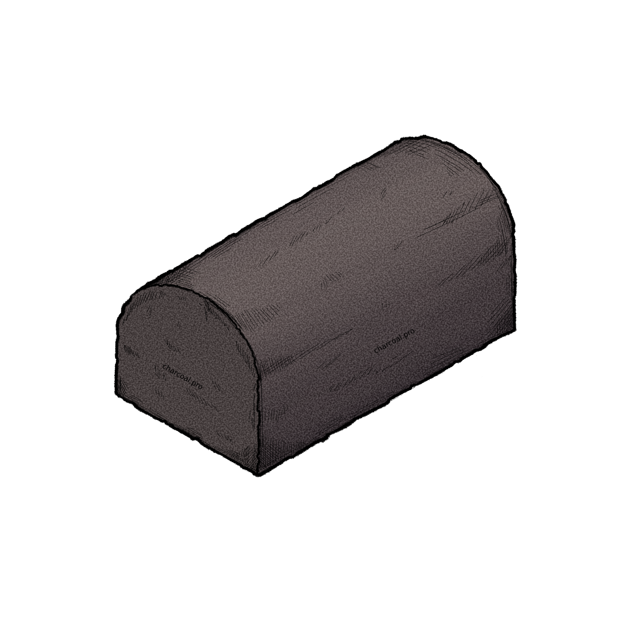 coconut charcoal briquettes for shisha shape dome