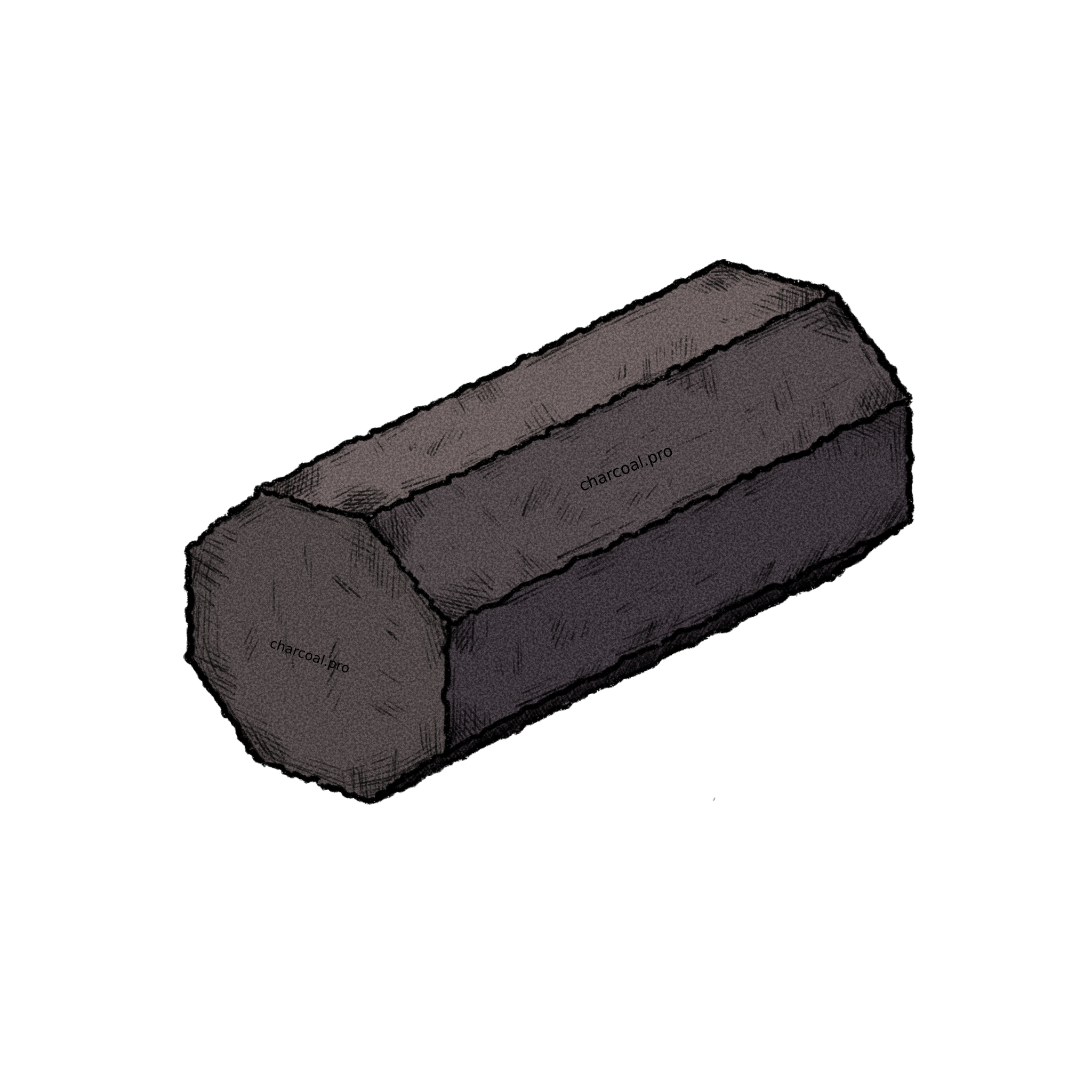 coconut charcoal briquettes for shisha shape octagonal