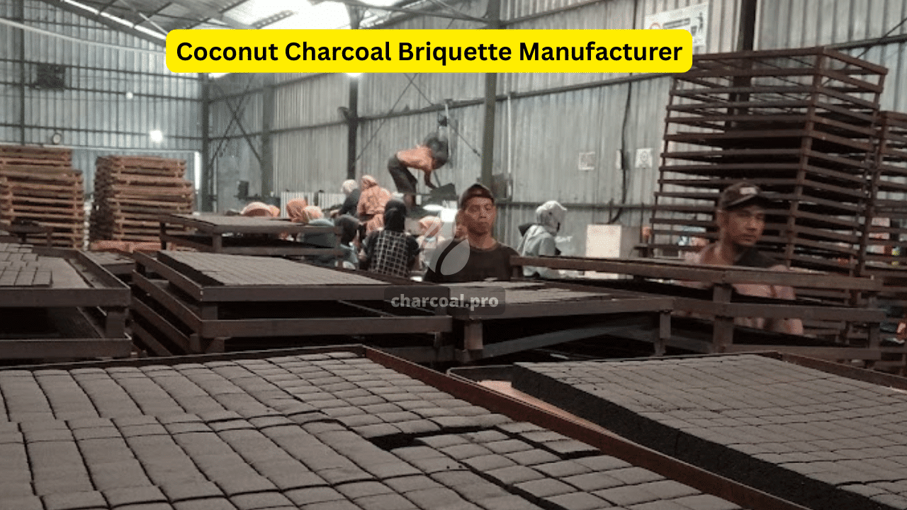 Coconut Charcoal Briquette Manufacturer