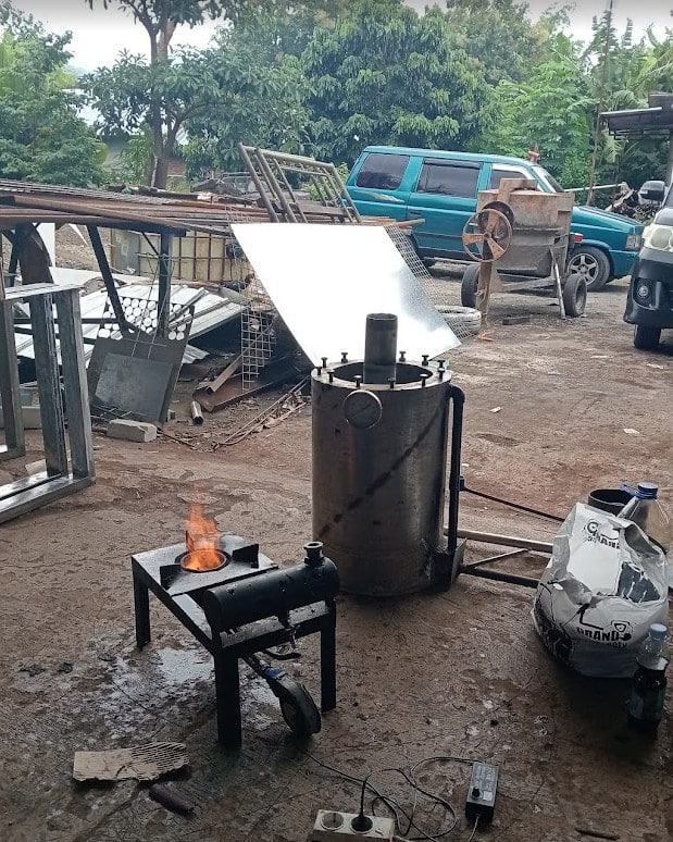 mini unité de carbonisation pour 25 kgs mini unité de carbonisation pour 25 kgs